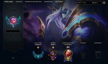 CONTA LOL PLATINA FULL ACESSO