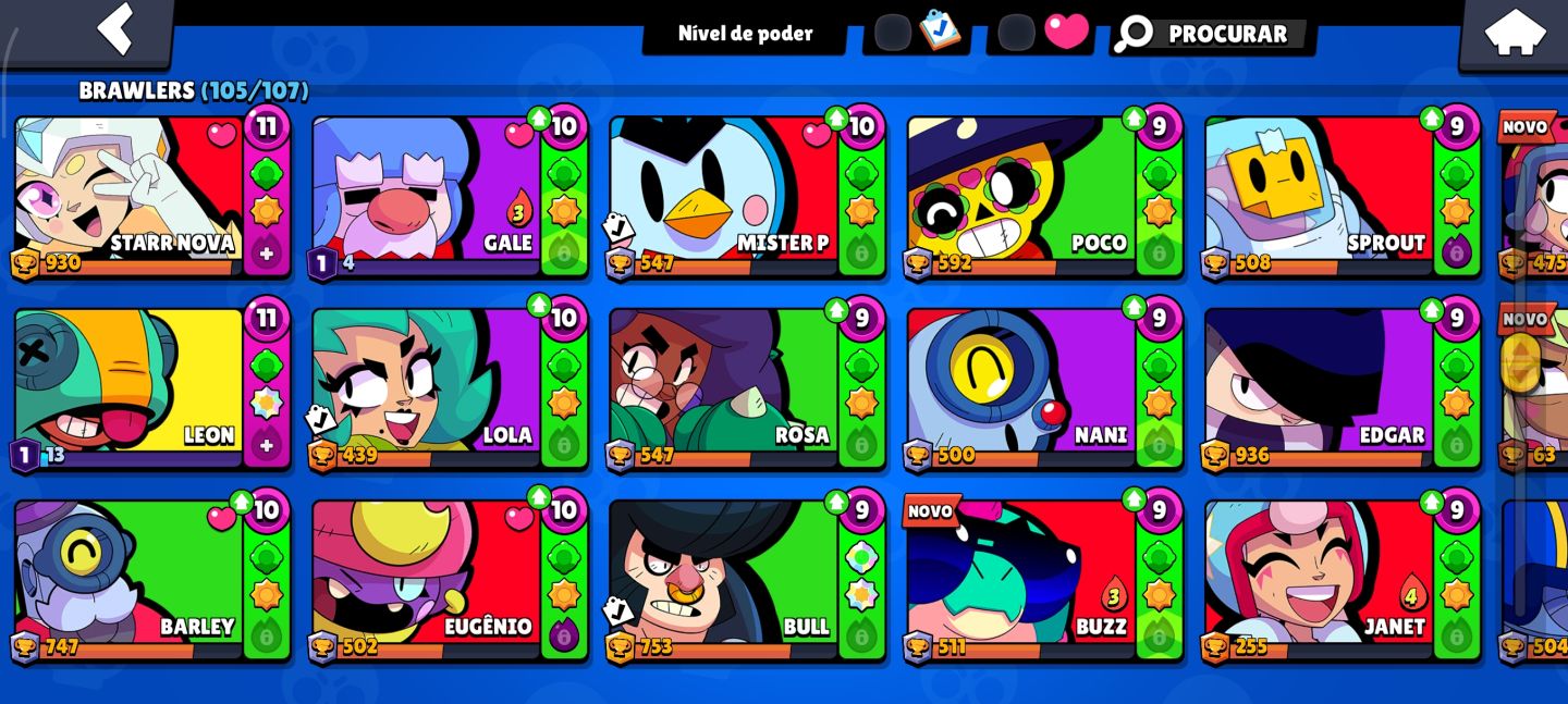 Conta Brawl Stars 55K