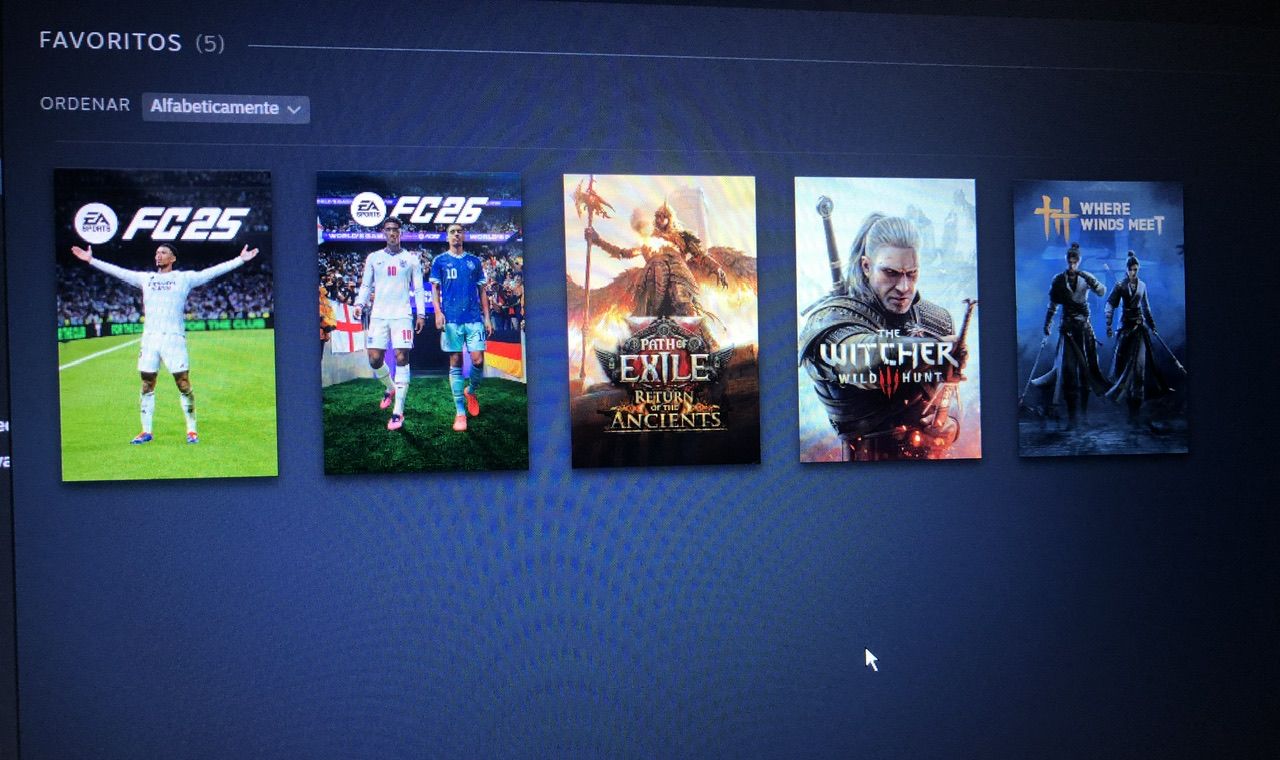 Conta STEAM COM THE WITCHER3+DLCS, PATH OF EXILE 2+PACOTES+ITENS, FC 26 e 25+ITE