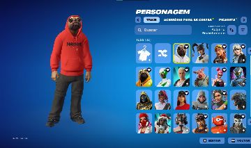 CONTA FORTNITE MAIS DE 80 SKINS E NIVEL 2.141