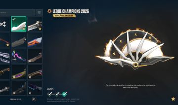 PACOTE CHAMPIONS 26 , ADAGA VCT 26 , VANDAL CHAMPIONS 25 E MUITO MAIS