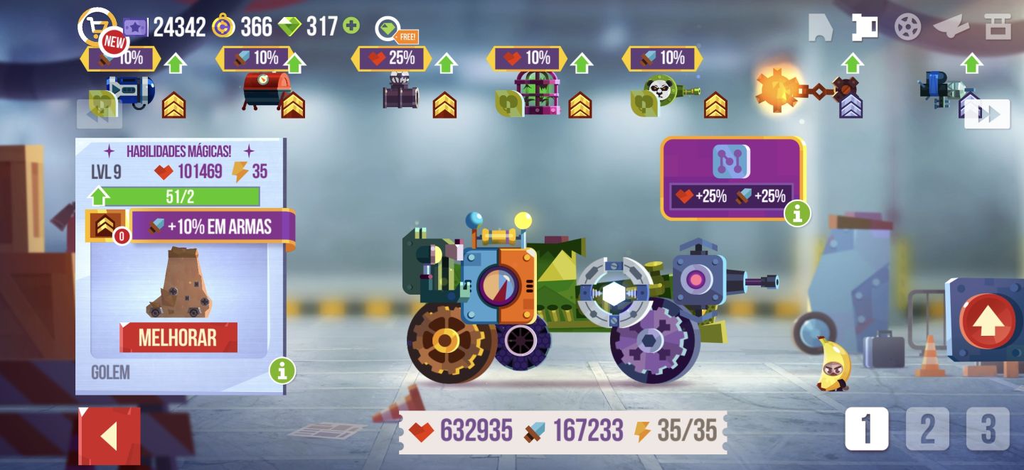 CONTA prestígio 70 . C.A.T.S 620K HP / 150K DMG - MUITOS BÔNUS MÁGICOS