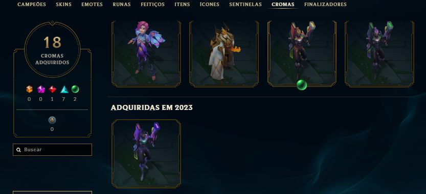 CONTA PLATINA 1 / YASUO EMISSÁRIO DA ESCURIDÃO / UDYR ULTIMATE / 31 SKINS /35KEA