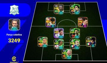 Conta mobile Efootball Pelé+ messi