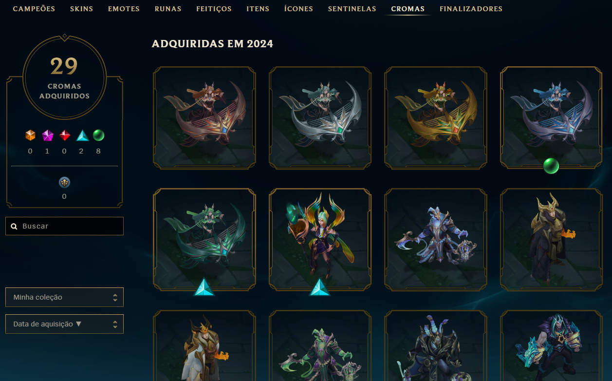 CONTA LOL CHIBI JINX SKINS LINDASSS