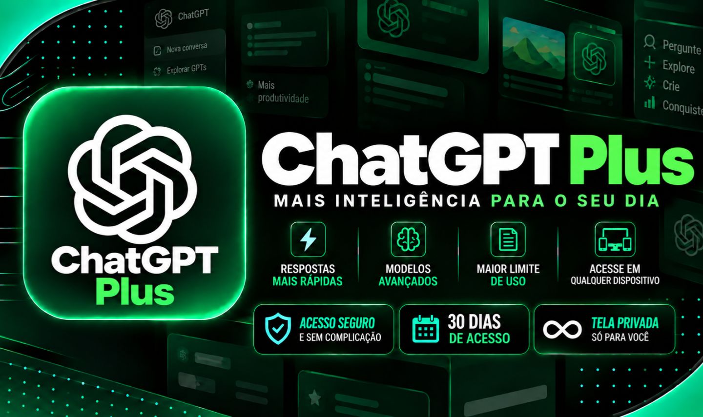Chat Gpt Plus 30 Dias | CONTA PRONTA