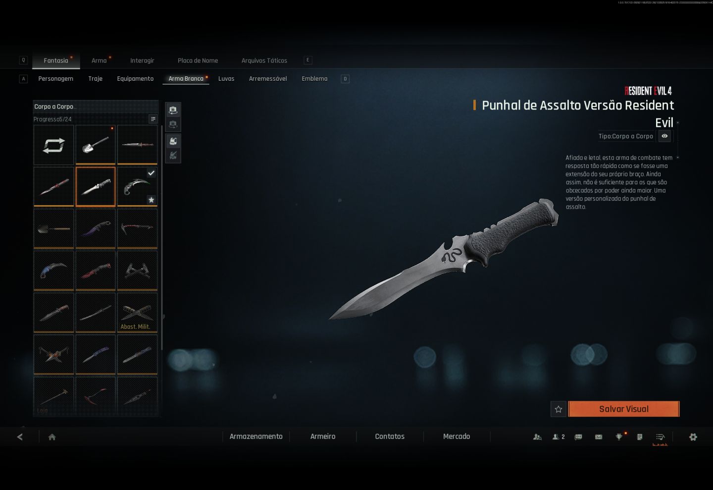 Conta ARENA BREAKOUT INFINITE PC, LVL30, Skins++, 400MM Stash
