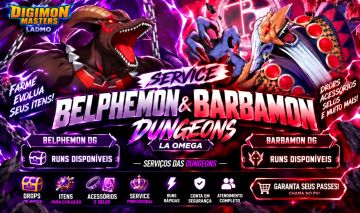 SERVICE DG BARBAMON / BELPHMON LADMO OMEGAMON