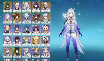 [Ar 54 - 9X T5] Arlecchino, Skirk, Raiden, Nefer, Chiori, Neuvillette [America]