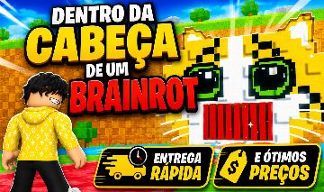 DENTRO DA CABEÇA DE UM BRAINROT - INSIDE BRAINROT HEAD - ENTREGA RÁPIDA!