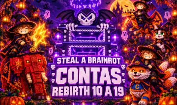 [ENTREGA AUTOMATICA] CONTAS REBIRTH 10 A 19 - STEAL A BRAINROT/ROUBE UM BRAINROT