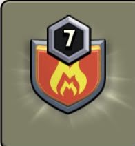 Clã Clash of clãs nível 7