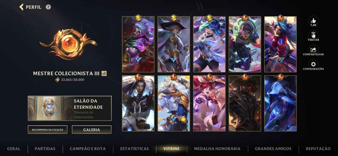 Conta wild rift + lol pc indo com conta tft de brinde