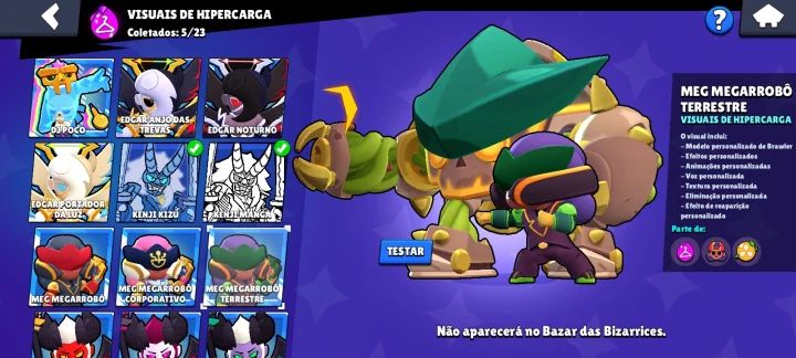 Conta de Brawl Stars com Mais de 100K Todos os Personagens e Muitos Prestígios
