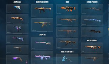 Conta valorant com varias skins