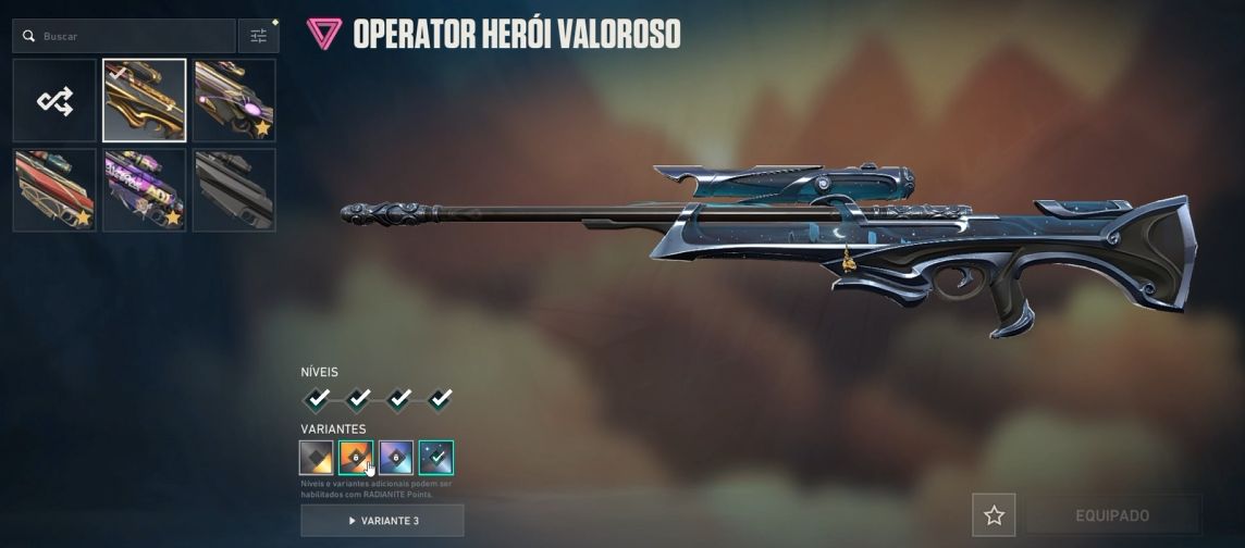 Conta Valorant com skins RARAS - SEM RANK