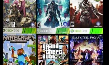 Jogos Xbox 360 transferência de licença GTA V + 16 jogos