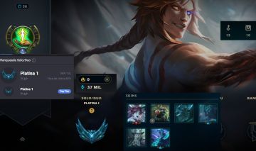 Conta platina 1 mmr de mestre-d1 82% de WR, kayn emissario, vejam a descrição!