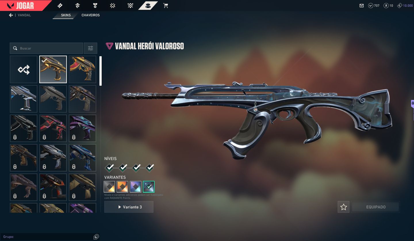 CONTA VALORANT | KARAMBIT VCT 2025 + KURONAMI + PRELÚDIO + RECONHECIMENTO