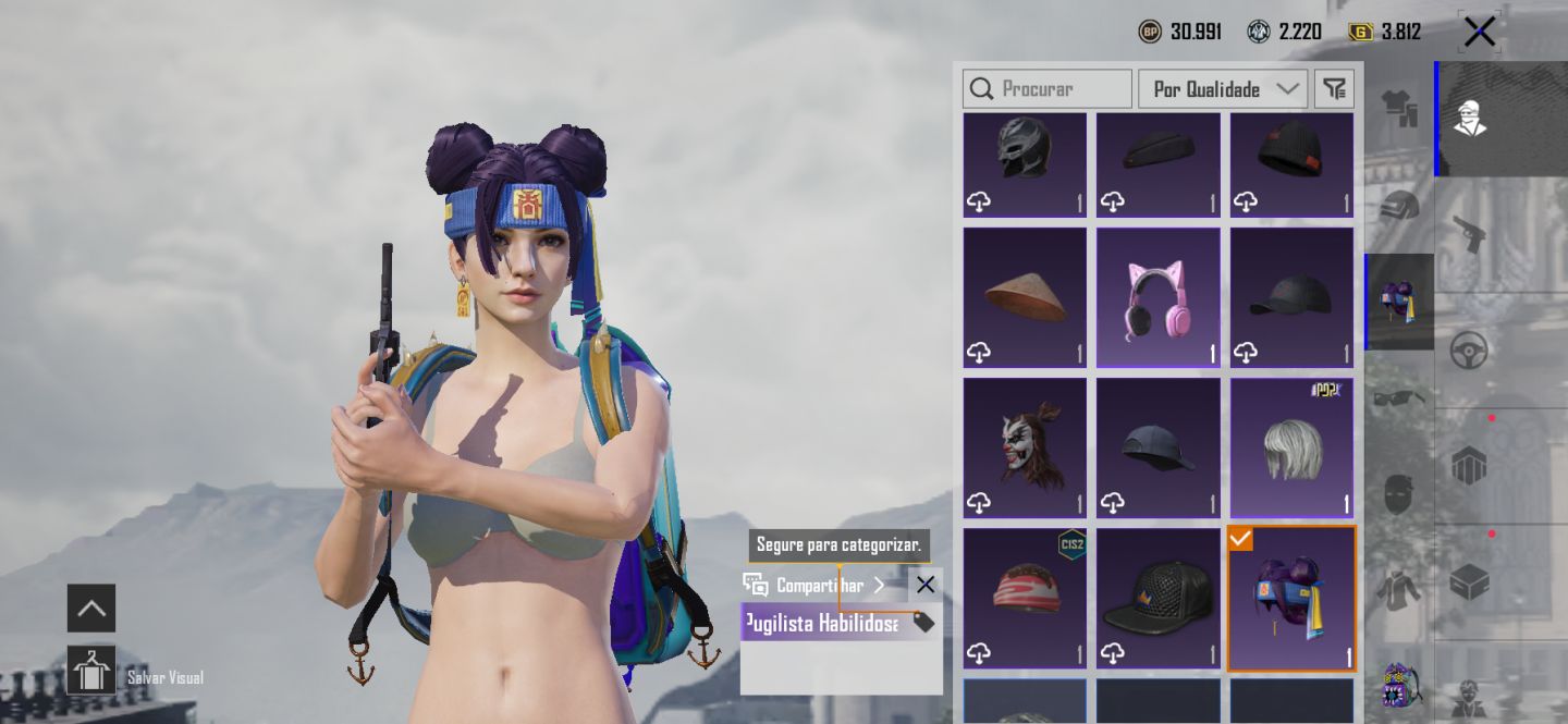 Conta pubg mobile