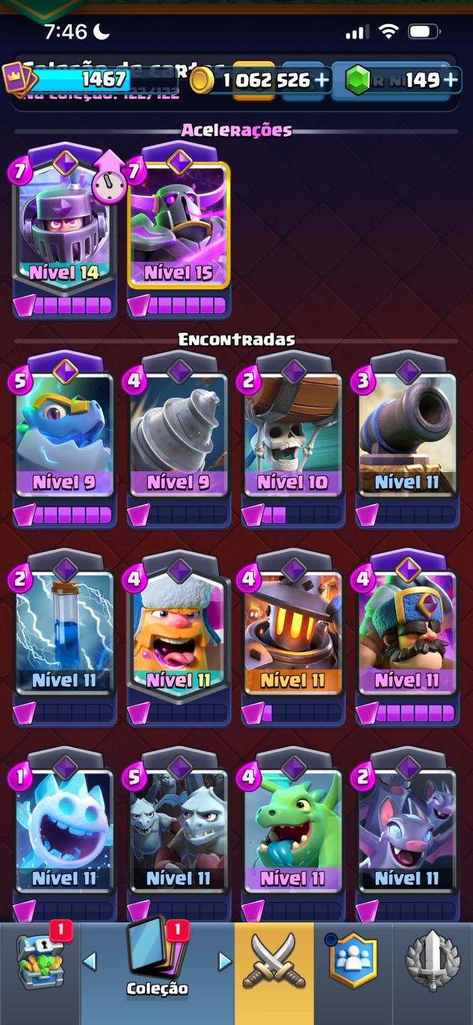 CONTA CLASH COM VARIAS EVOLUÇÕES!!