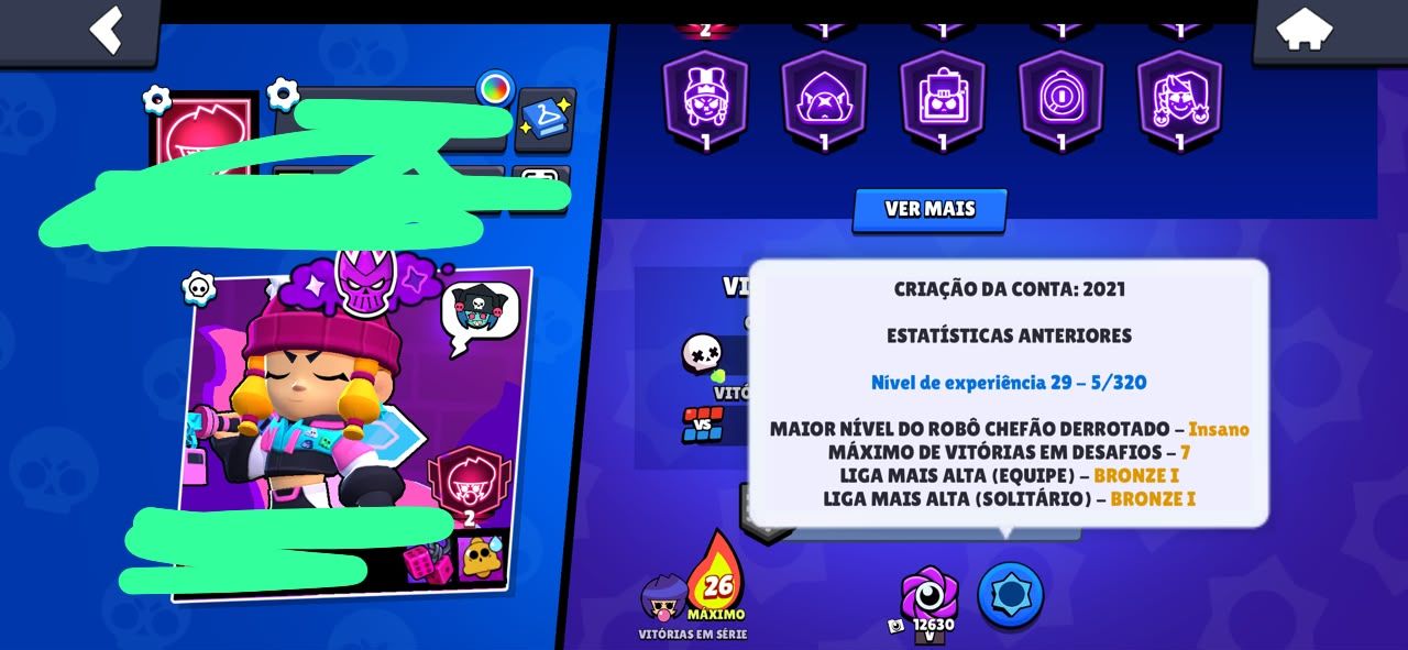 CONTA BRAWL STARS 40K TROFÉUS | 102 BRAWLERS | 33 HIPERCARGAS | ENTREGA RÁPIDA