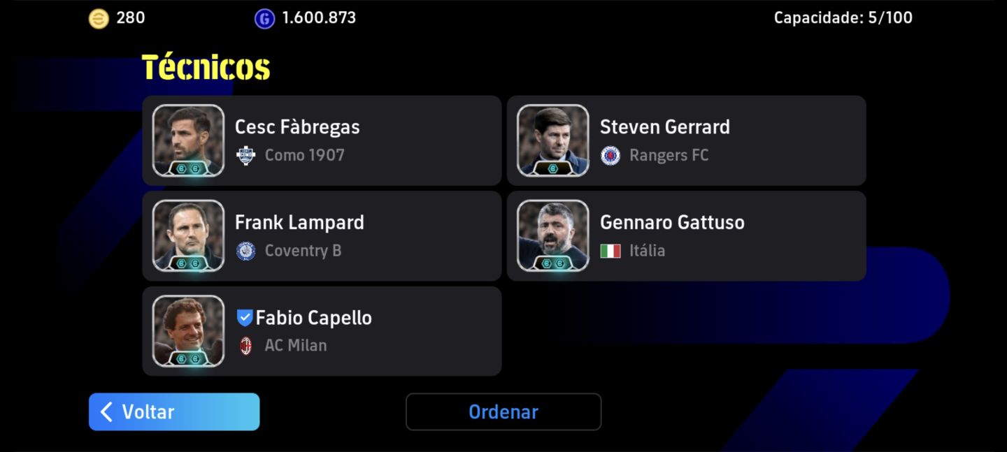 Conta Efootball com Cartas Raras e Especiais!! Chama!!