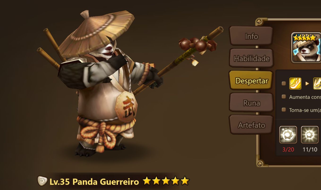 PANDA LIGHT LD5 + MINATO + 350+ SUMMONS + CONTA NOVA