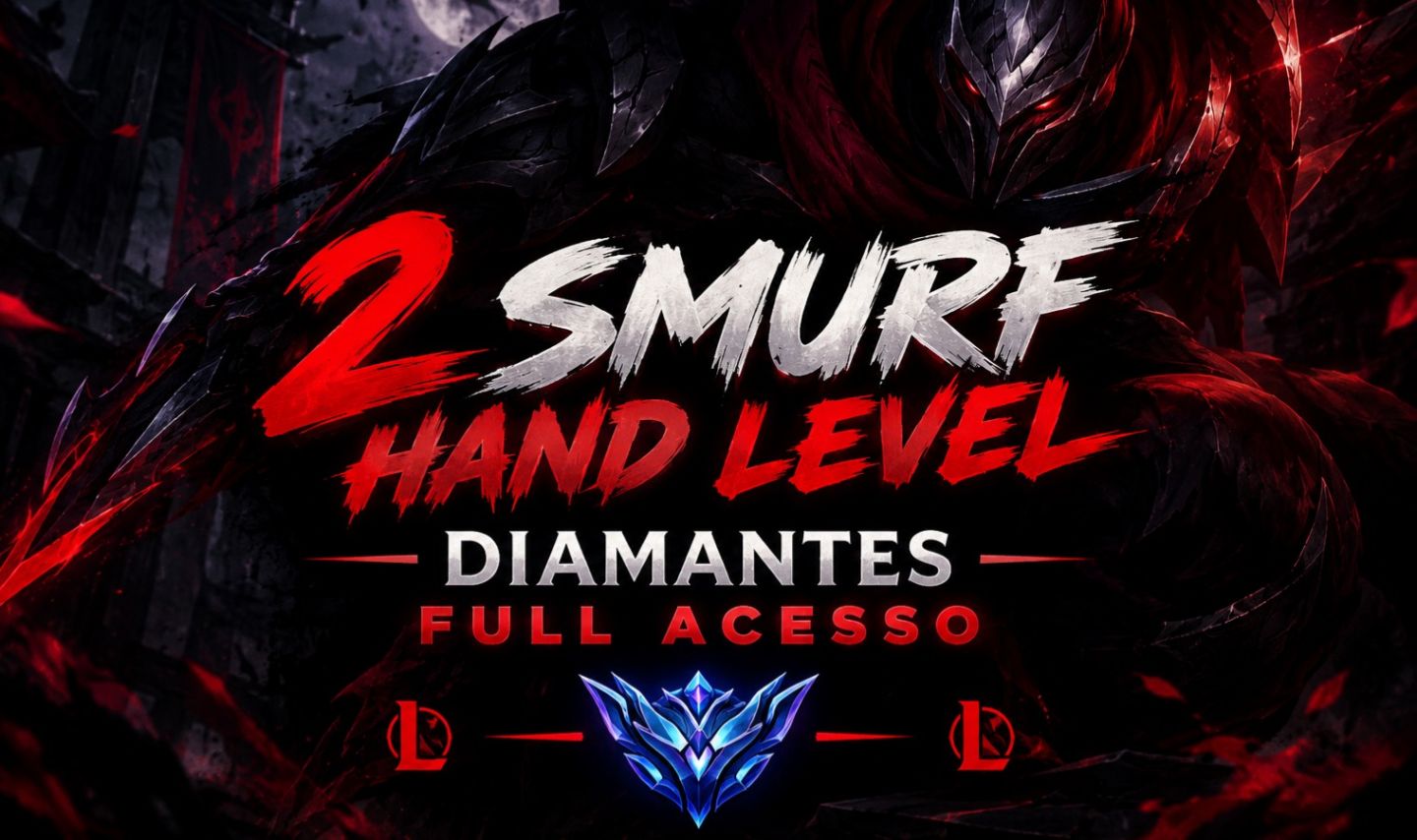 2 SMURFS HAND LVL | TODAS DIAMANTES | FULL ACESSO | ABERTO A NEGOCIAÇÕES.