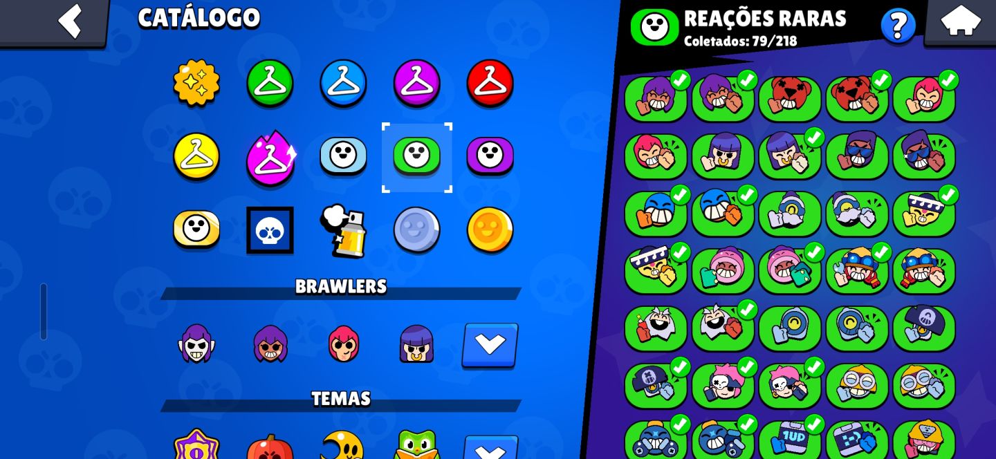 Conta de Brawl Stars 2019 full buffies