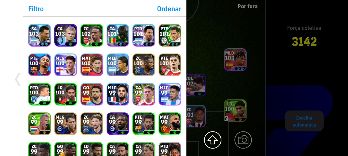 CONTA EFOOTBALL PRONTA PRO JOGO | FORÇA 3142+ | ACOMPANHA DADOS DE RECUPERAÇÃO.
