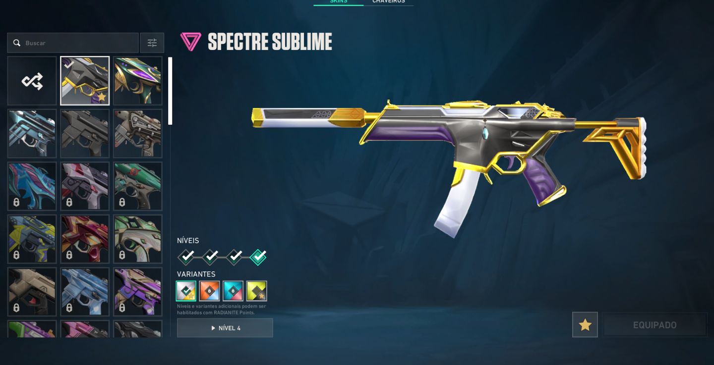 Valorant Conta Full Acesso Peak Platina 1 + Skins | +1381R$ Gastos