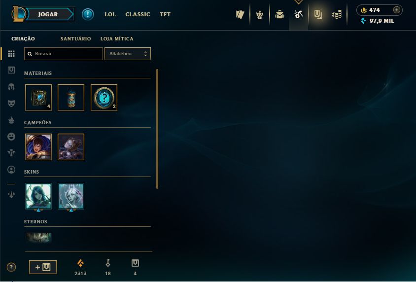 Conta Lol para Mono Kaisa - Skin Rara Negociavel ( 399 SKINS)