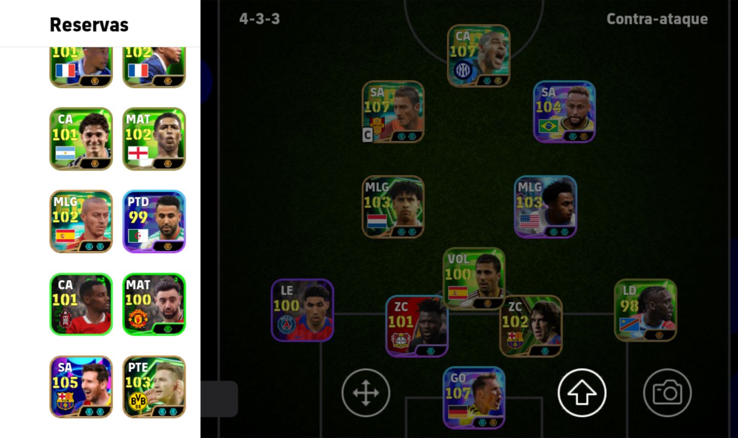 Conta efootball simples