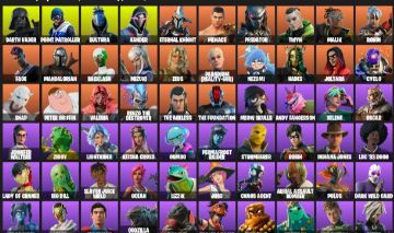 CONTA FORTNITE - 206 SKINS FULL | PODE ALTERAR E-MAIL | BackLash, Xander, Sultur