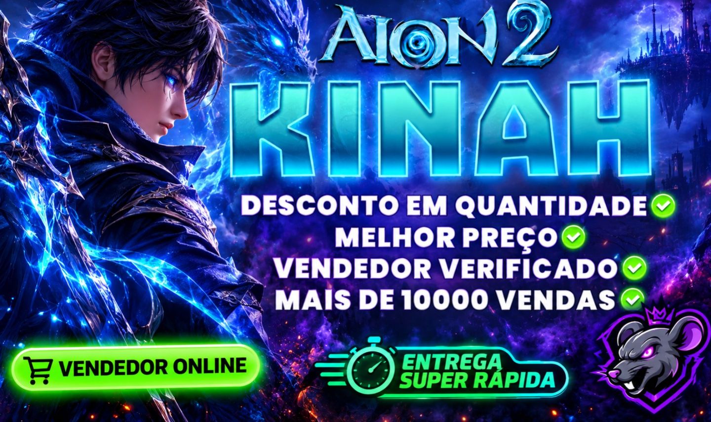 Aion 2 Kinah - MELHORES PREÇOS E ENTREGA RAPIDA