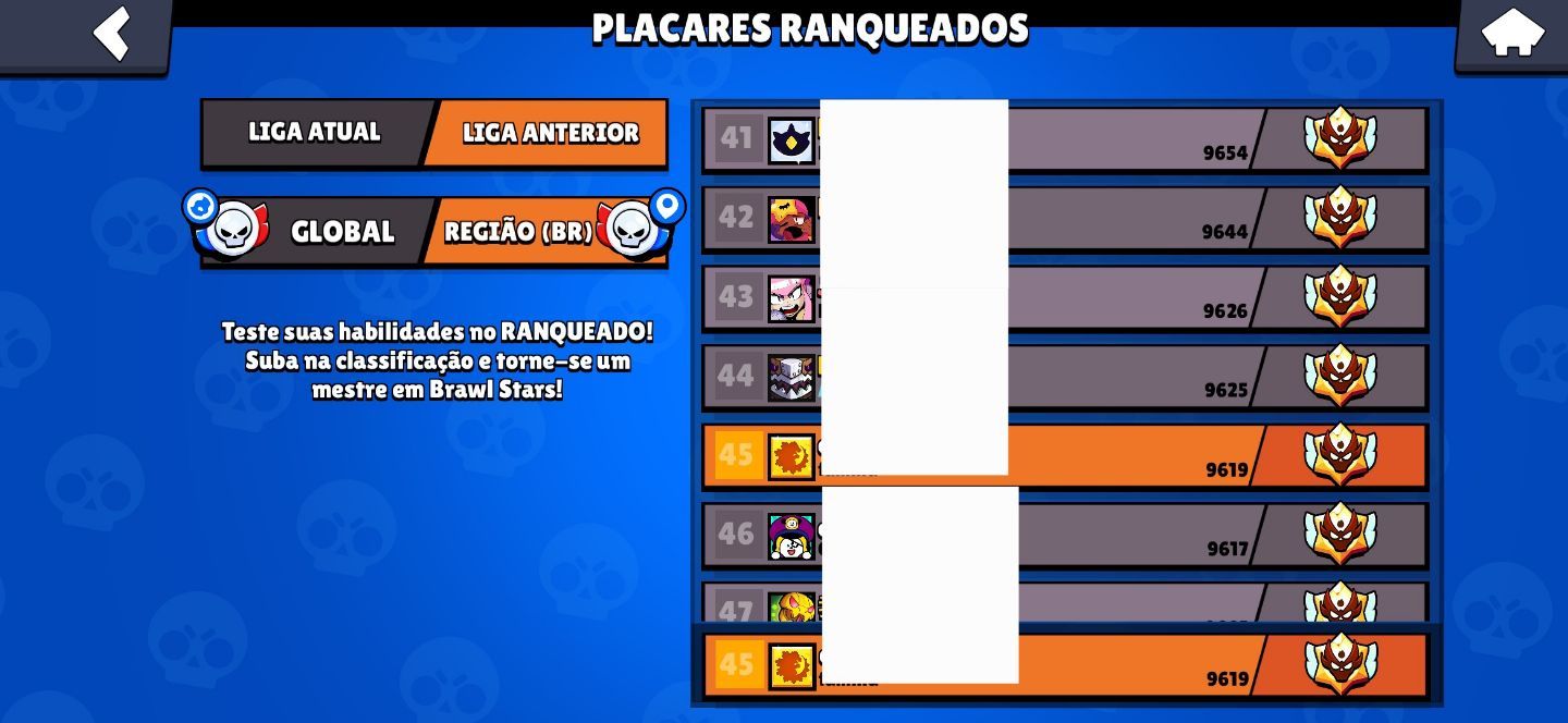 ELO JOB BRAWL STARS / RANK / Sou top br atualmente