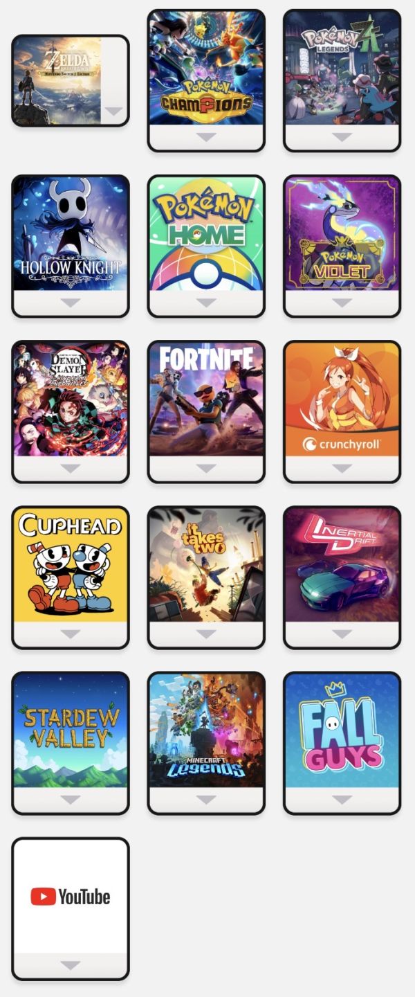 Conta Nintendo Switch Pokémon Violet, Pokémon ZA, Demon Slayer, único dono!