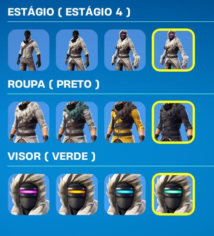 Conta com skins antigas do Fortnite !!!