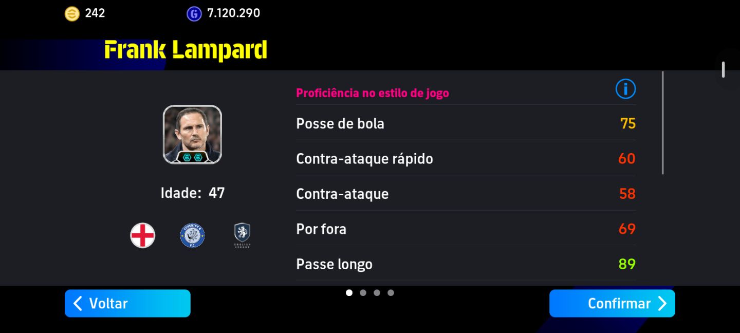 Conta Efootball | Ney Blitz + Suárez Blitz+ Nesta 108 + CR7 Épico + Técnico 90