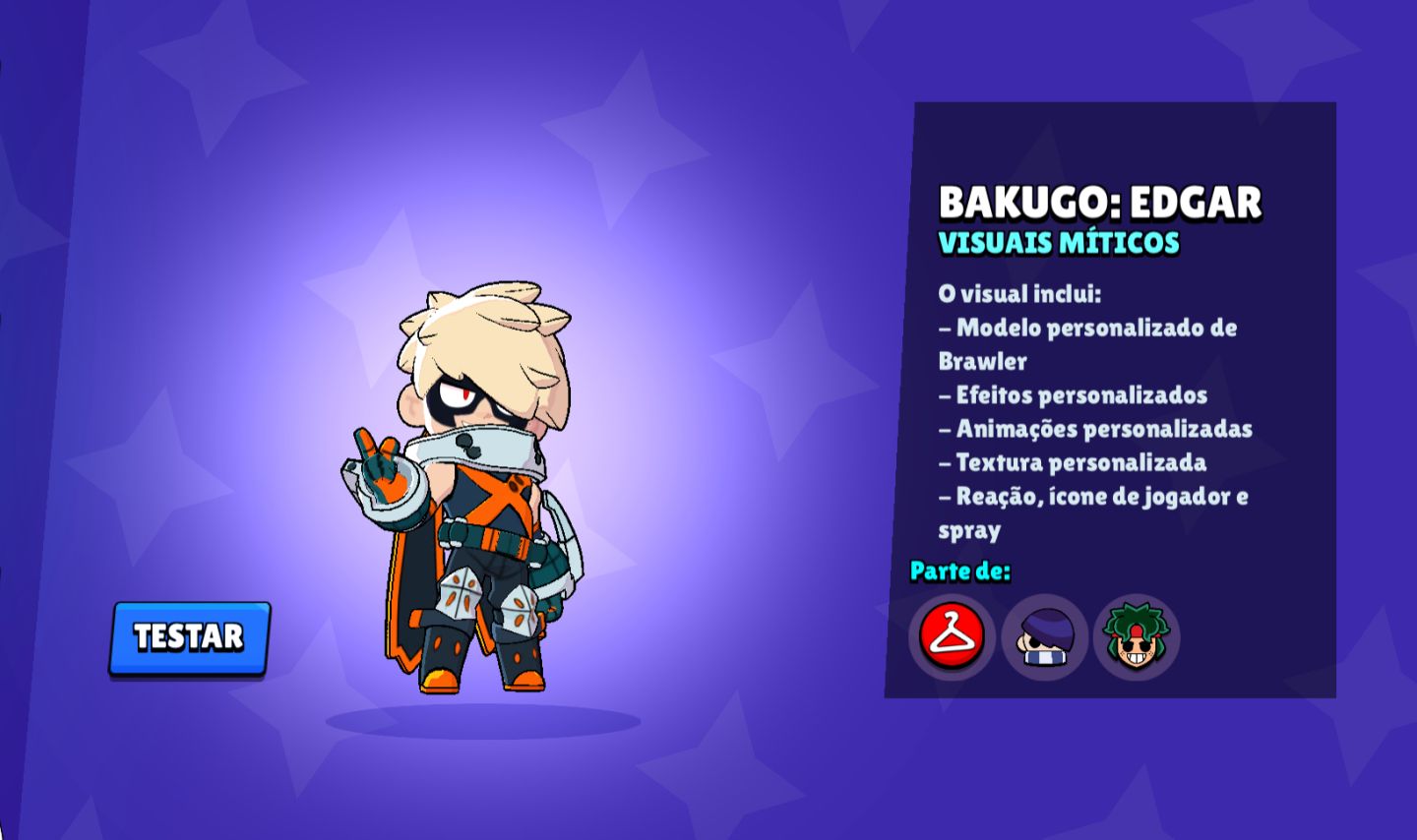 Conta brawl stars