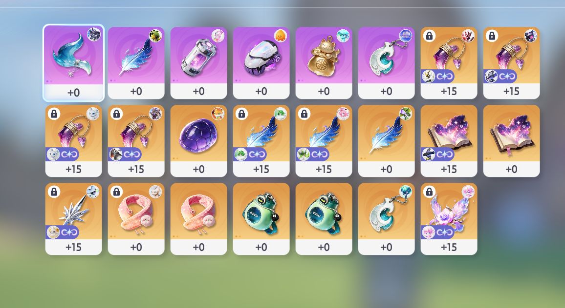 Conta aniimo + 16 prismanas