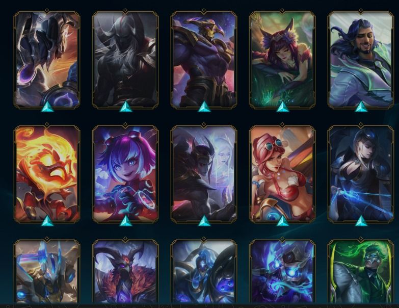 CONTA LOL BR 443 SKINS | EXALTADA | 6/7 ULTIMATE | LVL 798