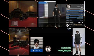 GTA V ONLINE PS5 CONTA FULL MOD 280 MILHÕES NO BANCO/ CORRIDINHA / CARROS RANDOM