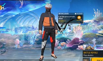 CONTA FREE FIRE ANTIGA 8 ANOS