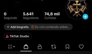 CONTA DO TIKTOK COM SHOP ATIVO +5,6K SEGUIDORES +74,8K CURTIDA(ENGAJAMENTO REAL)