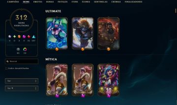 Conta LoL, Wild Rift e PBE