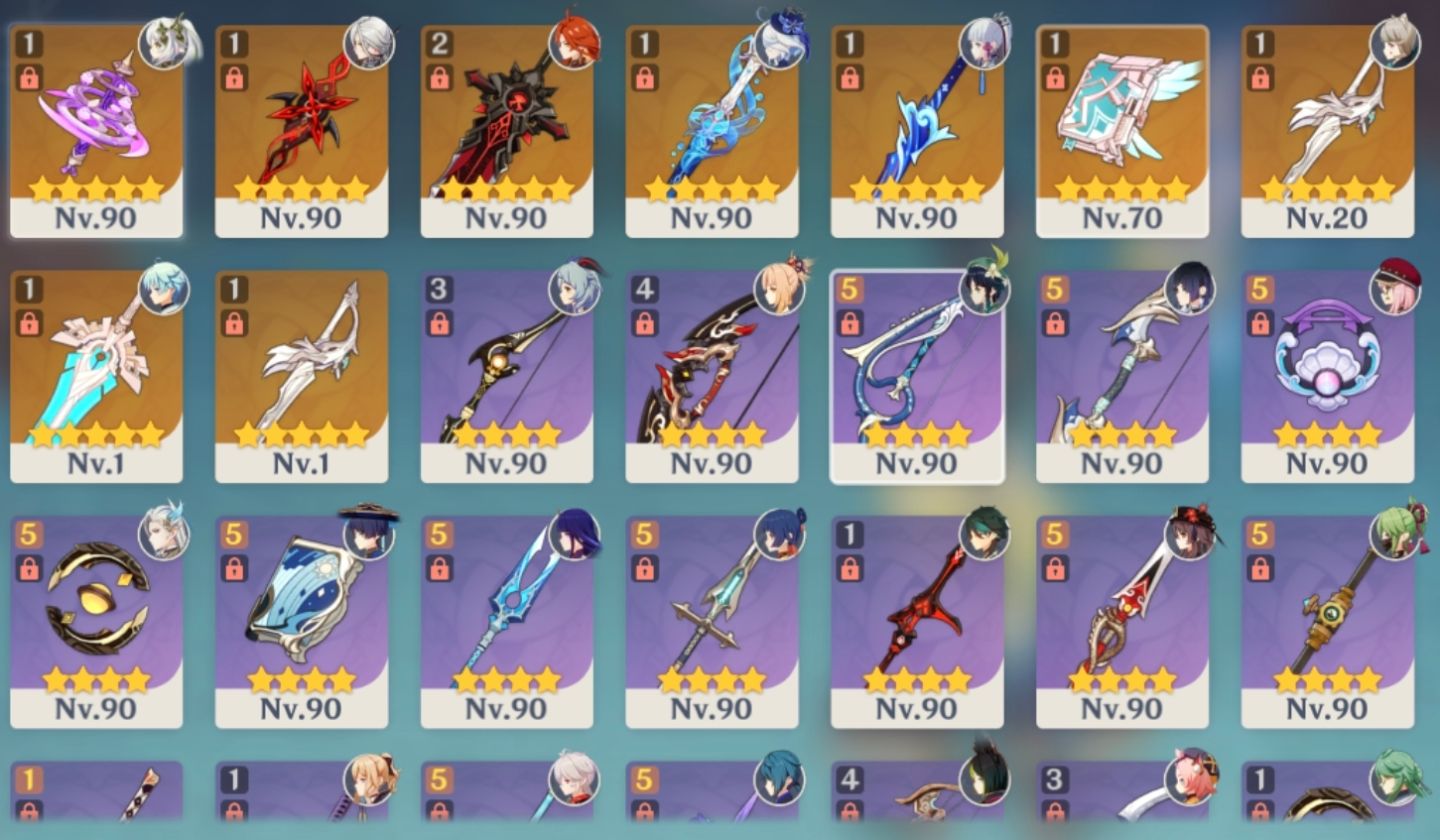 Conta tripla Hoyo (Honkai, Genshin e Zzz) todas nível max com vários personagens