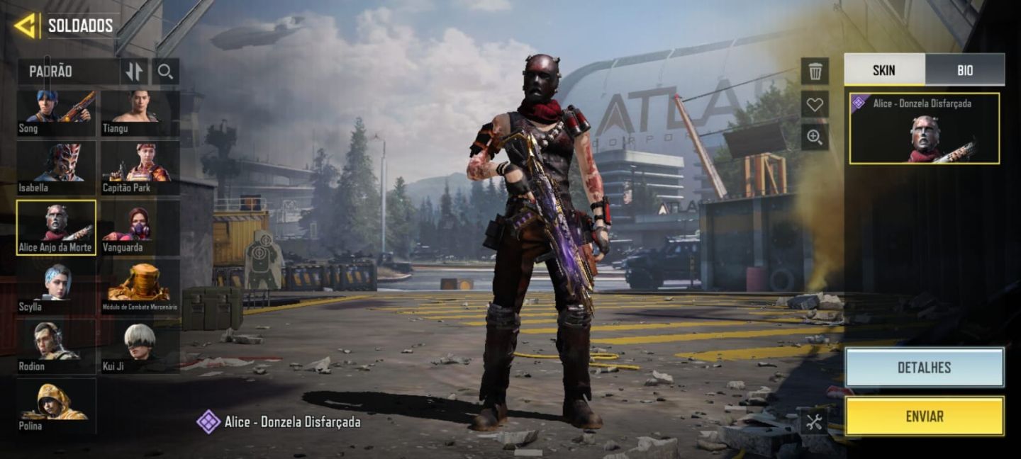 CONTA COMPLETA CALL OF DUTY: MOBILE