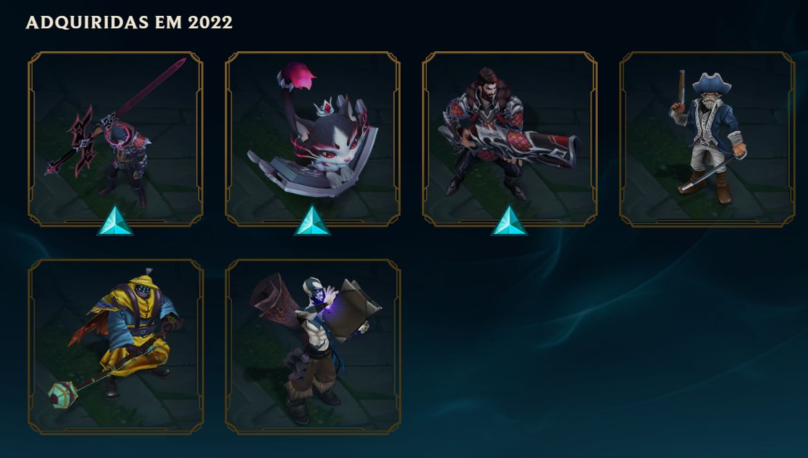 CONTA DE LOL 241+ SKINS LVL 250+ (SKINS EDG LIMITADAS COM CHROMA E ASSINATURA)